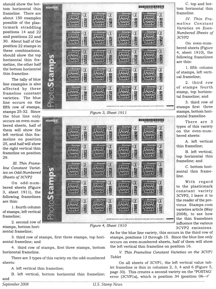 stamp errors, computer vended postage, stamp errors, EFO, Ryskamp, computer vended postage, Neopost