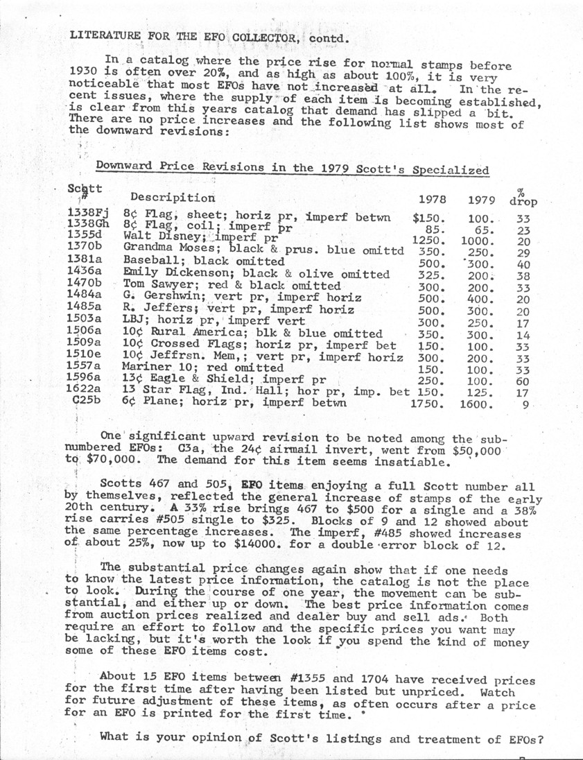 stamp errors, stamp errors, EFO, Moses, Grandma Moses, Disney, Walt Disney, Dickinson, Sawyer, Tom Sawyer, Gershwin, Jeffers, LBJ, Johnson, Rural America, Crossed Flags, Jefferson, Mariner, Eagle and Shield, Star Flag, C3a