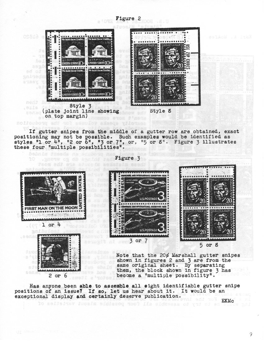 stamp errors, stamp errors, EFO, Weiss