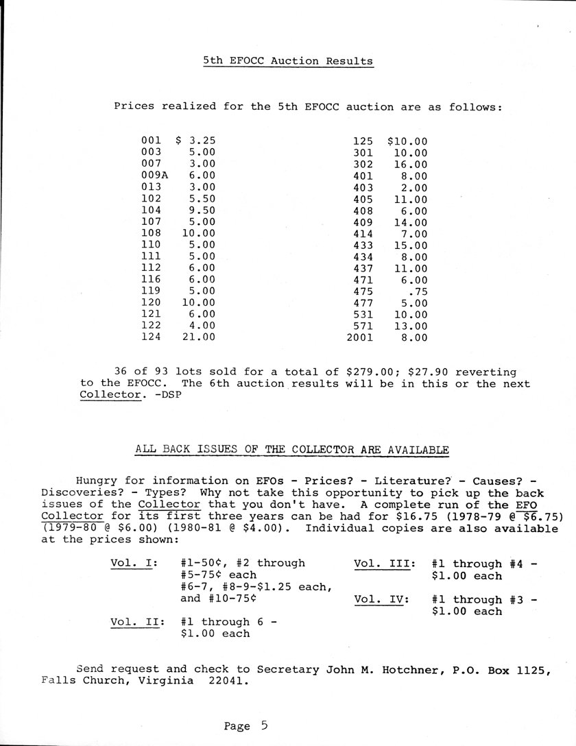 stamp errors, stamp errors, EFO, %th EFOCC Auction Results