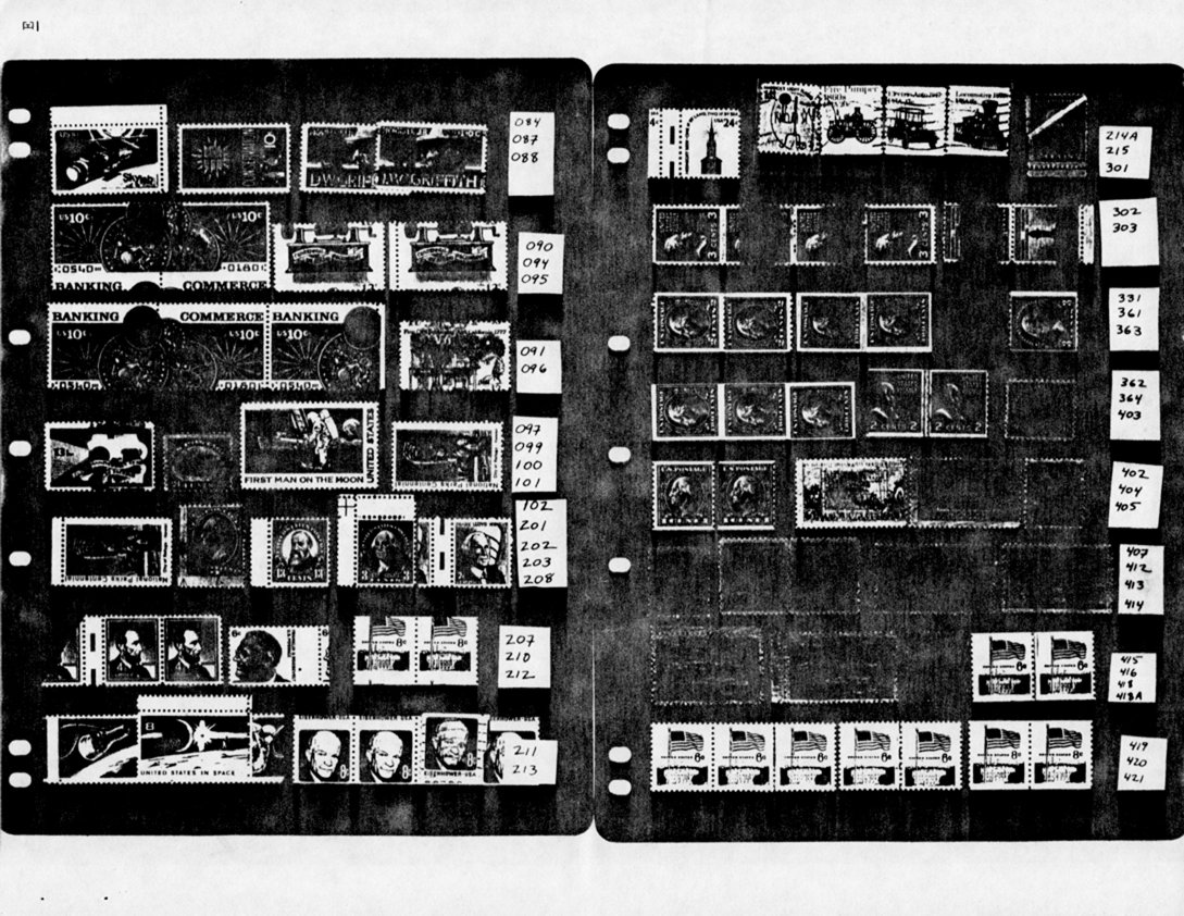 stamp errors, stamp errors, EFO