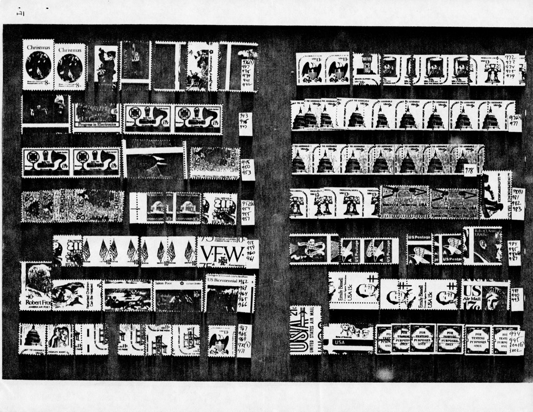 stamp errors, stamp errors, EFO