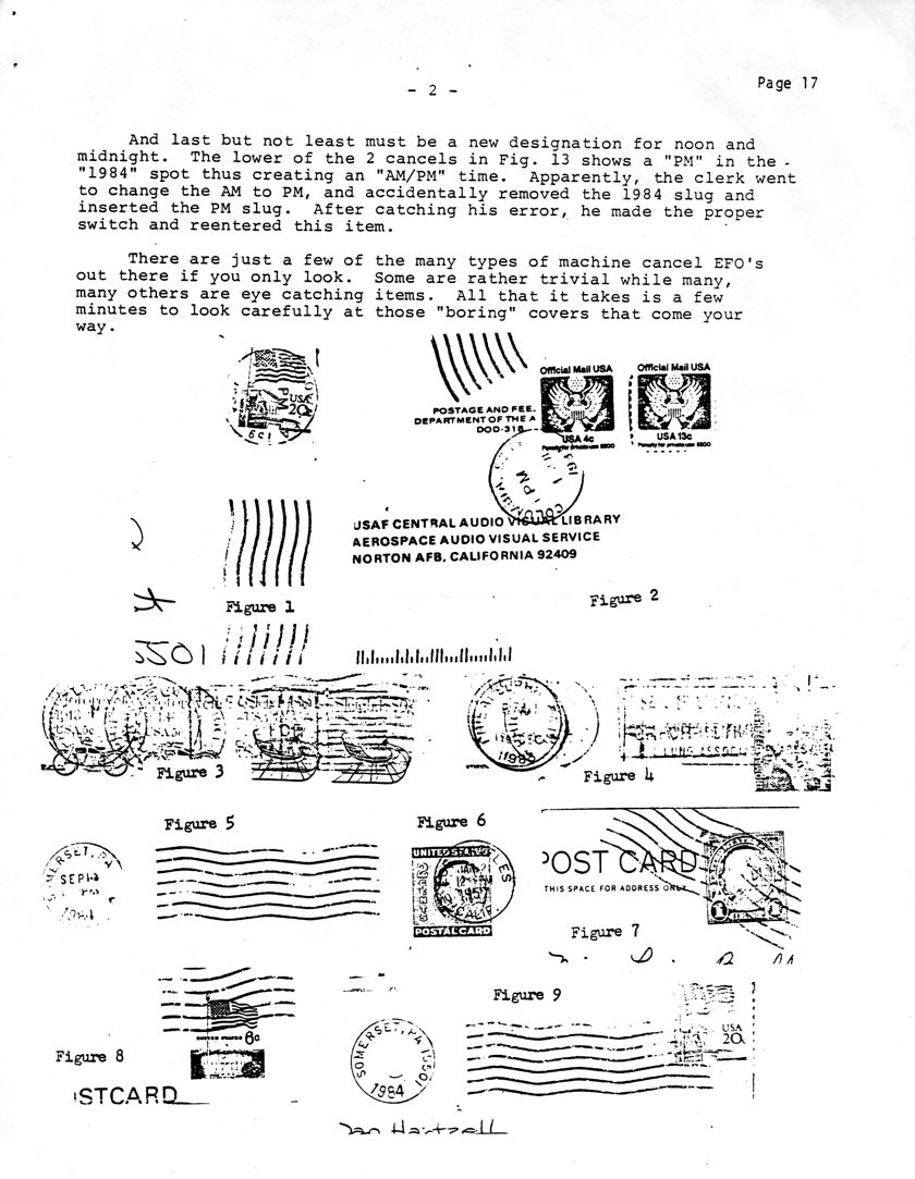 stamp errors, stamp errors, EFO