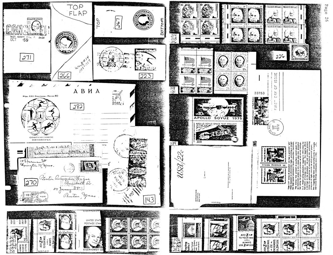 stamp errors, stamp errors, EFO