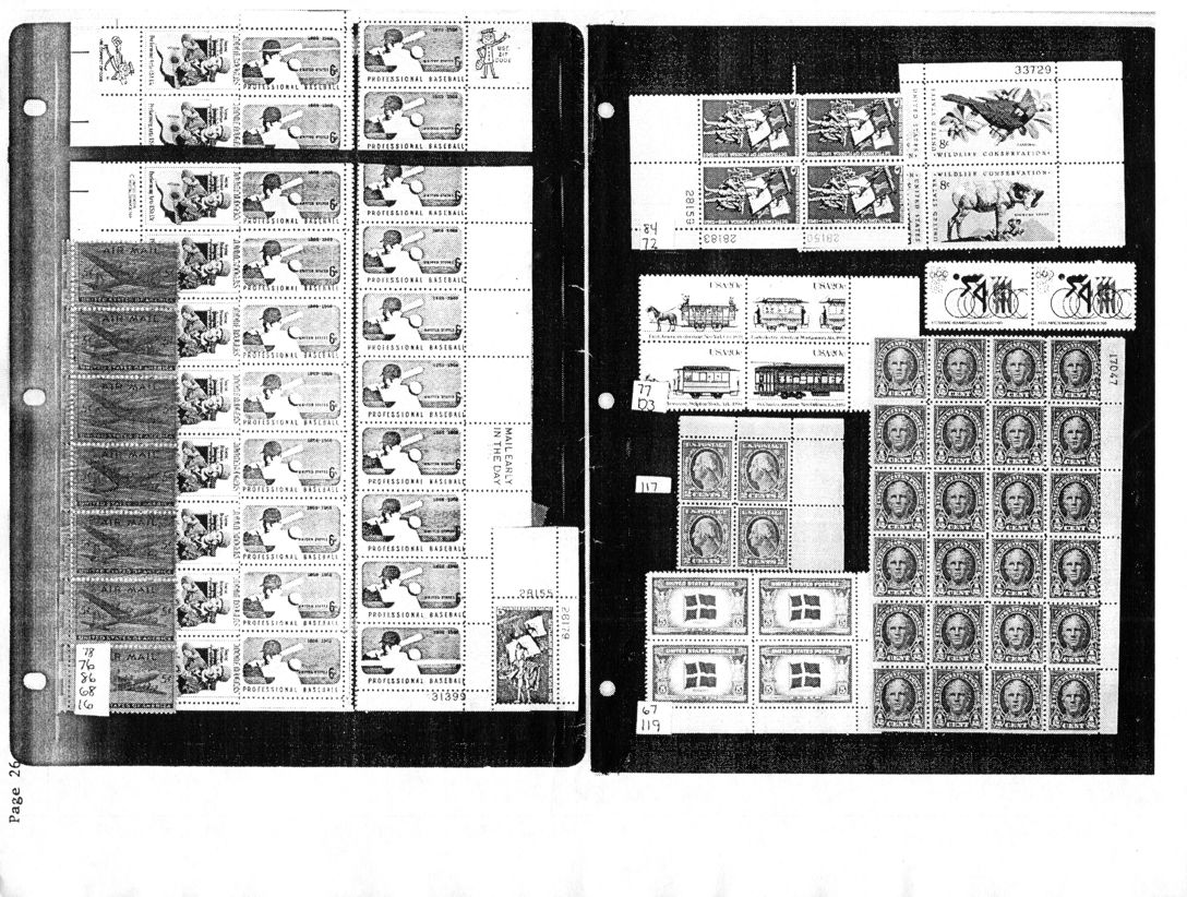 stamp errors, stamp errors, EFO