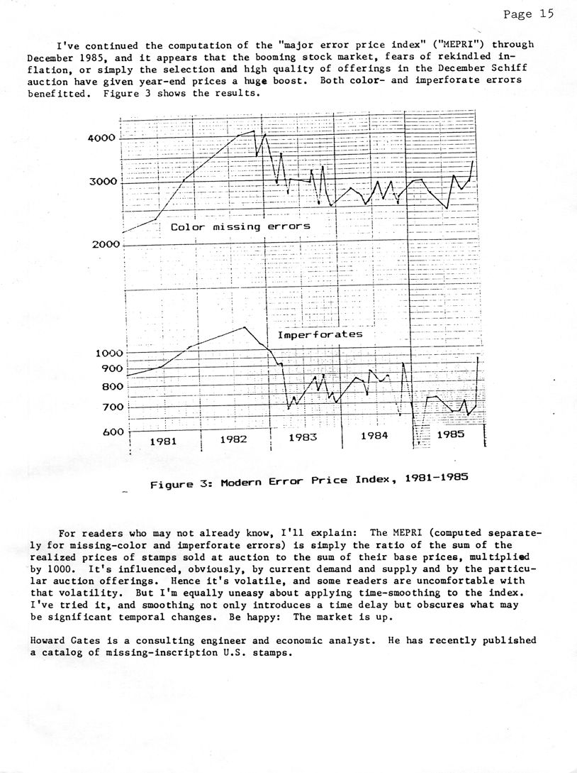 stamp errors, stamp errors, EFO, major error price index, MEPRI, Gates, missing inscription